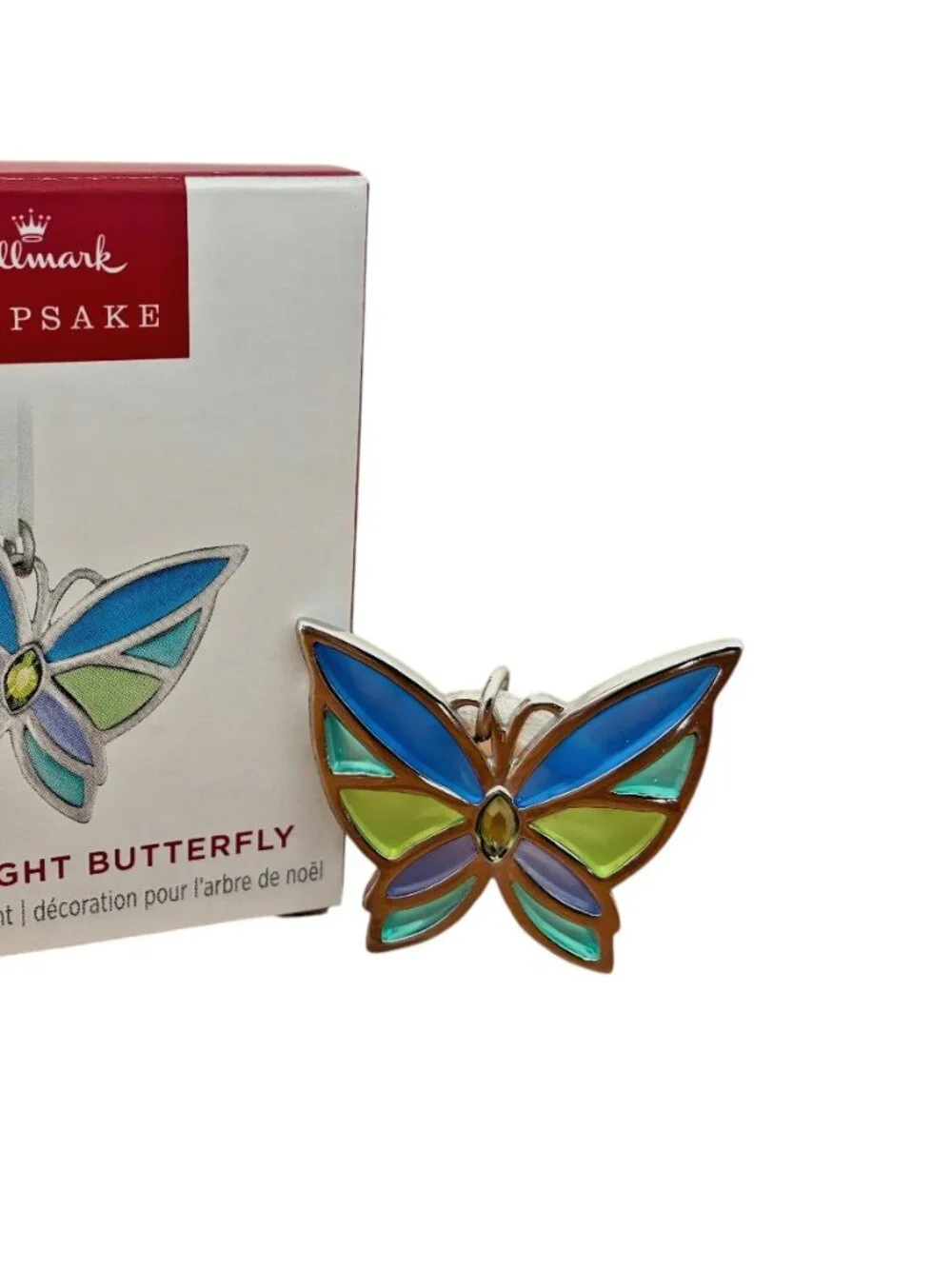 Hallmark 2025 BITTY BRIGHT BUTTERFLY ~ Miniature Christmas Ornament ~ NEW